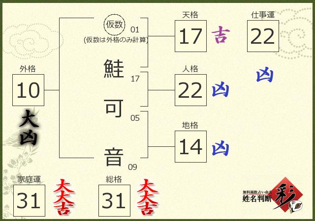 診断結果画像