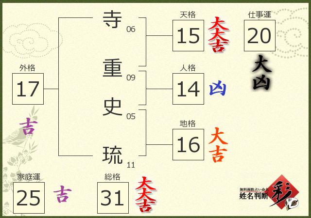 診断結果画像