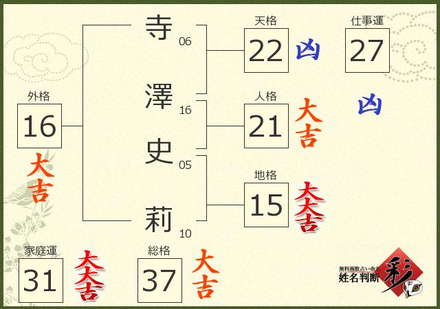 診断結果画像