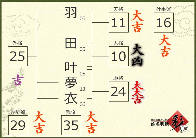 診断結果画像