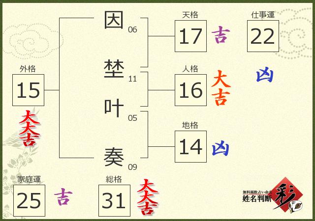 診断結果画像
