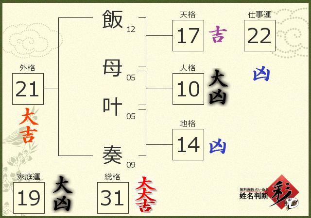 診断結果画像