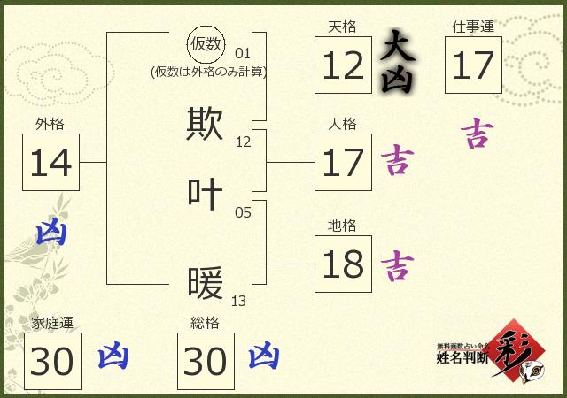 診断結果画像