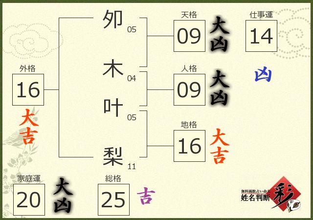 診断結果画像
