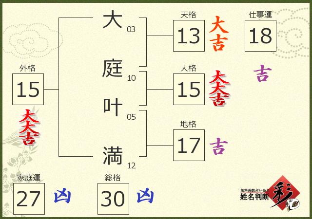診断結果画像