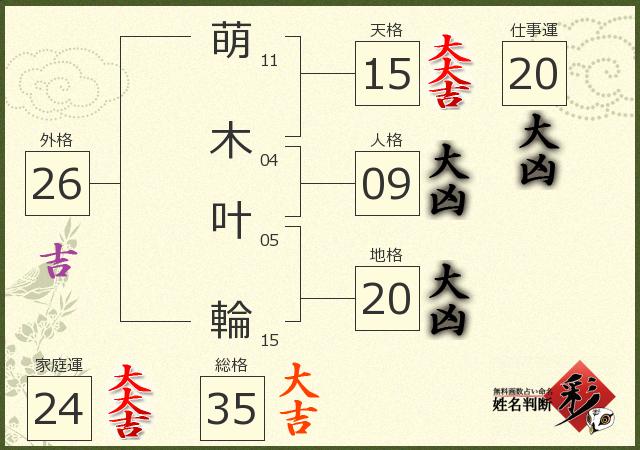 診断結果画像