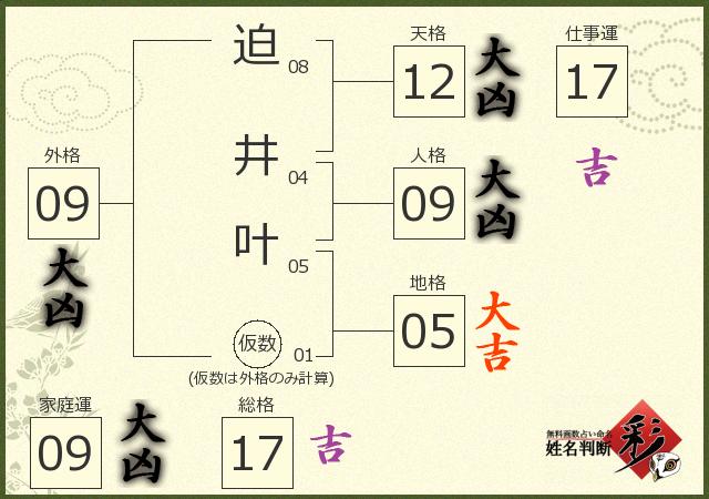 診断結果画像