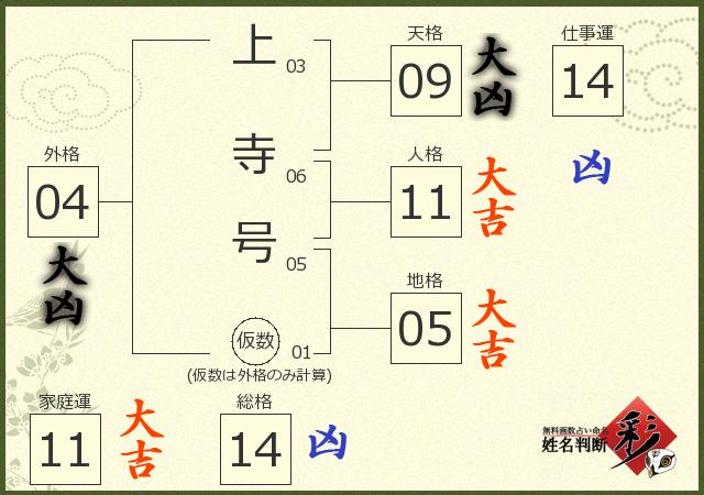 診断結果画像