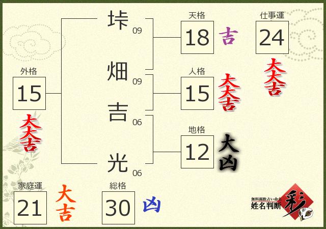 診断結果画像