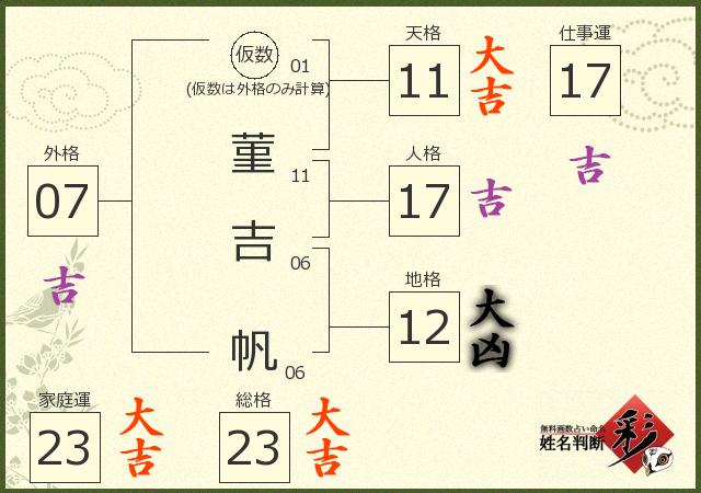 診断結果画像