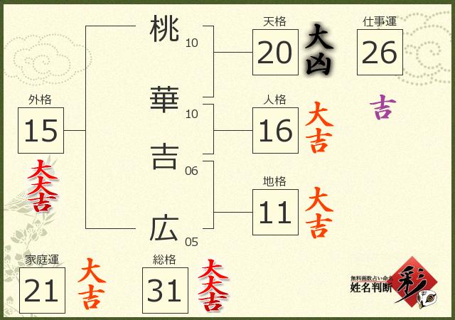 診断結果画像