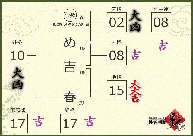 診断結果画像
