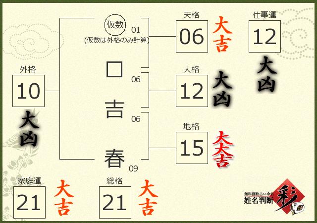 診断結果画像