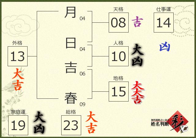 診断結果画像