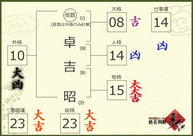 診断結果画像