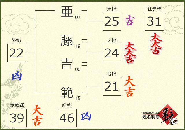 診断結果画像