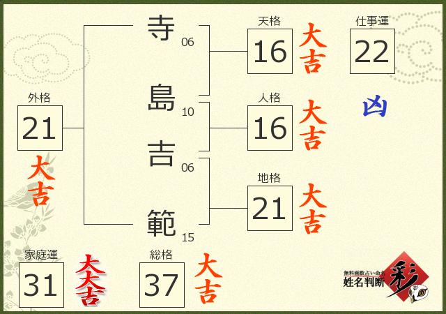 診断結果画像
