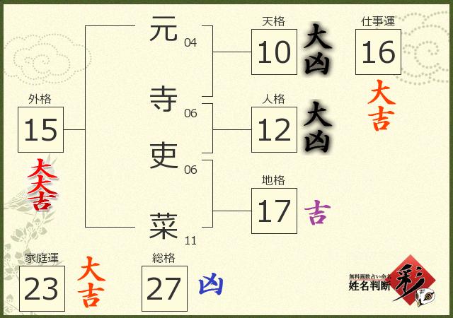 診断結果画像