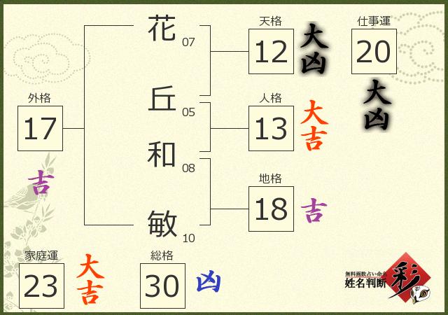 診断結果画像