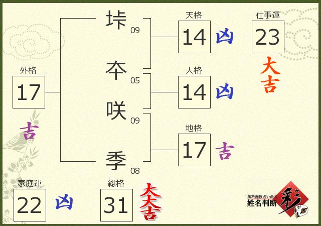 診断結果画像