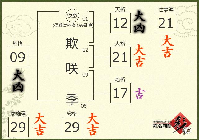 診断結果画像