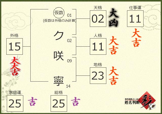 診断結果画像