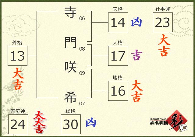 診断結果画像