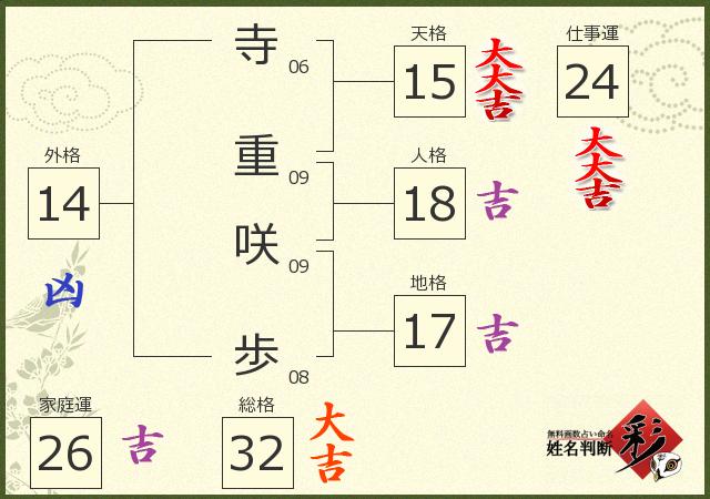 診断結果画像