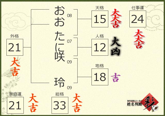 診断結果画像