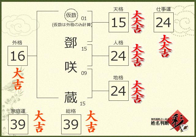 診断結果画像
