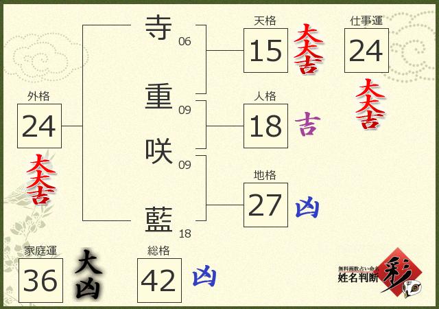診断結果画像