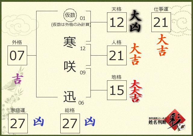 診断結果画像