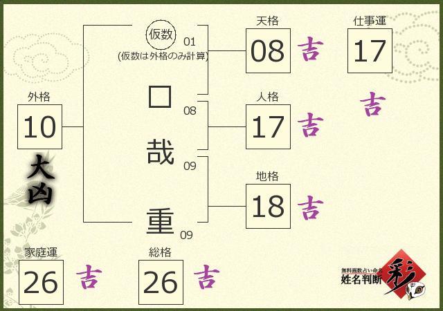 診断結果画像