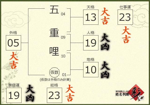 診断結果画像