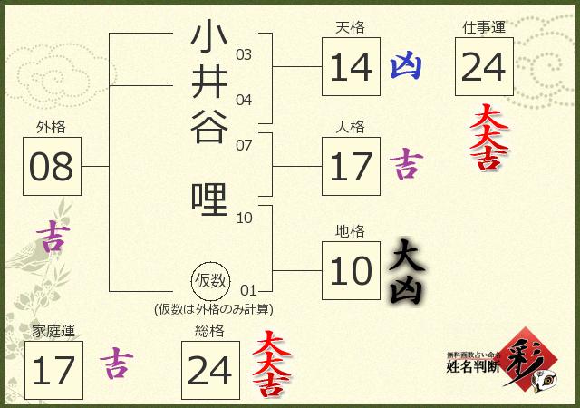 診断結果画像