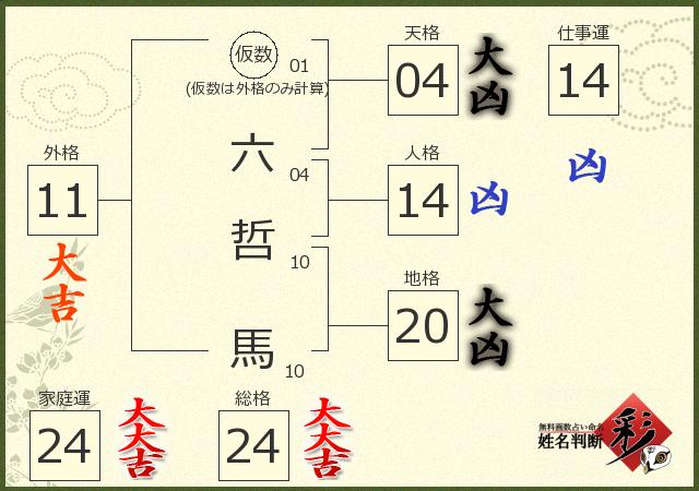 診断結果画像
