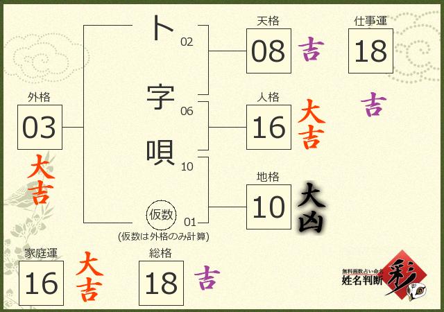 診断結果画像