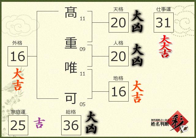 診断結果画像