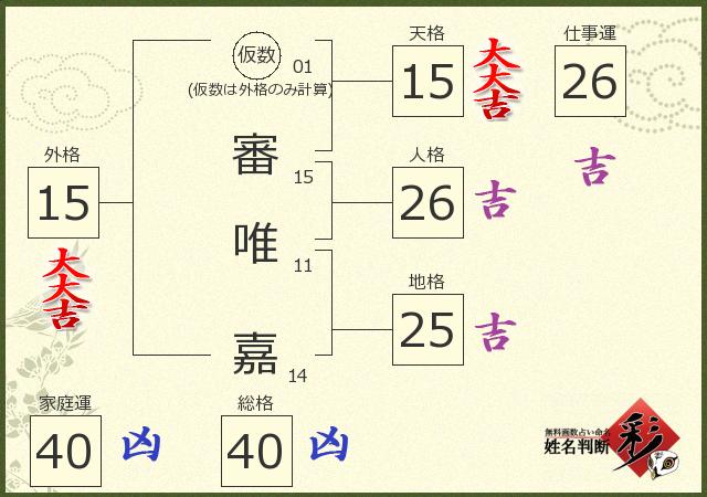 診断結果画像