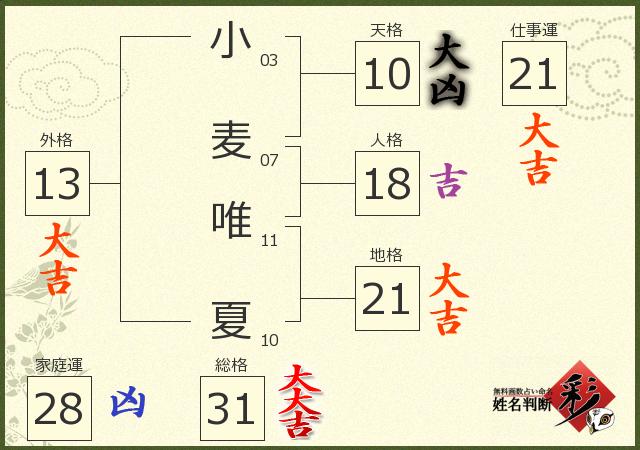 診断結果画像