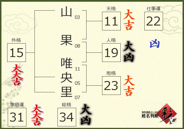 診断結果画像