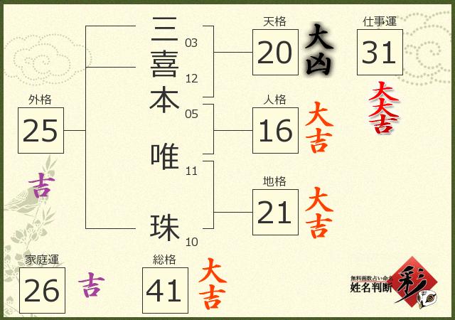 診断結果画像