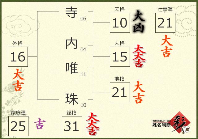 診断結果画像