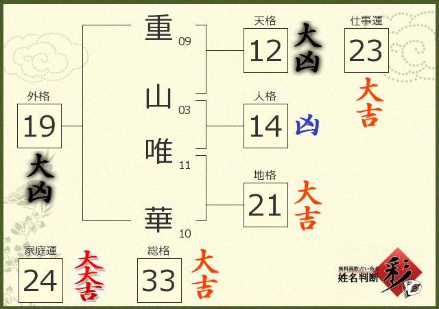 診断結果画像