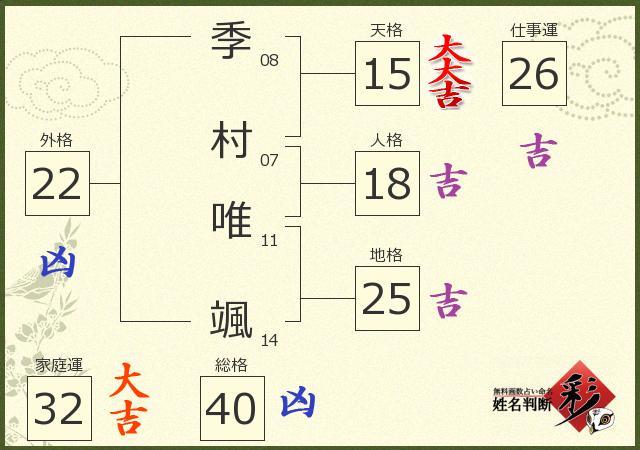 診断結果画像