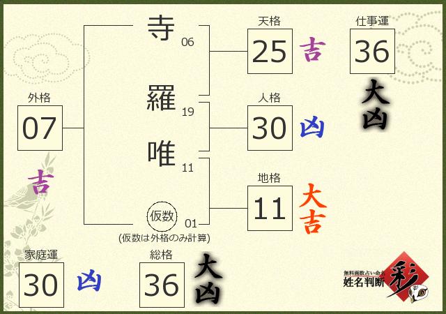 診断結果画像
