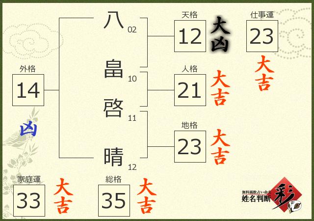 診断結果画像