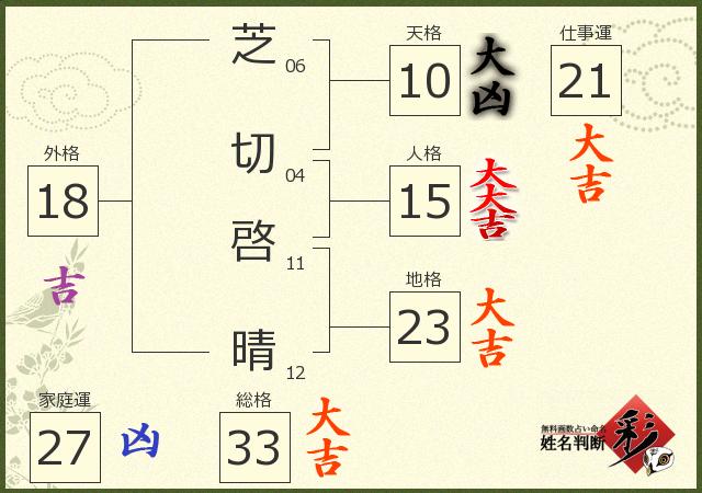 診断結果画像