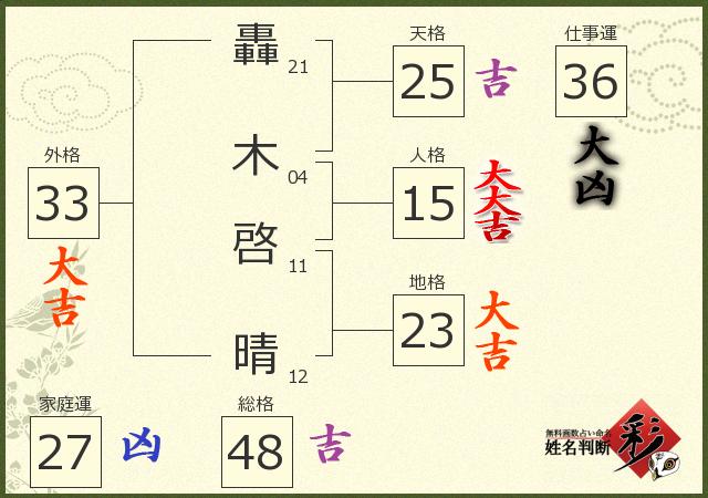 診断結果画像