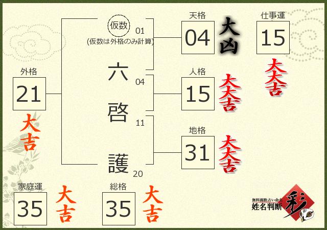 診断結果画像